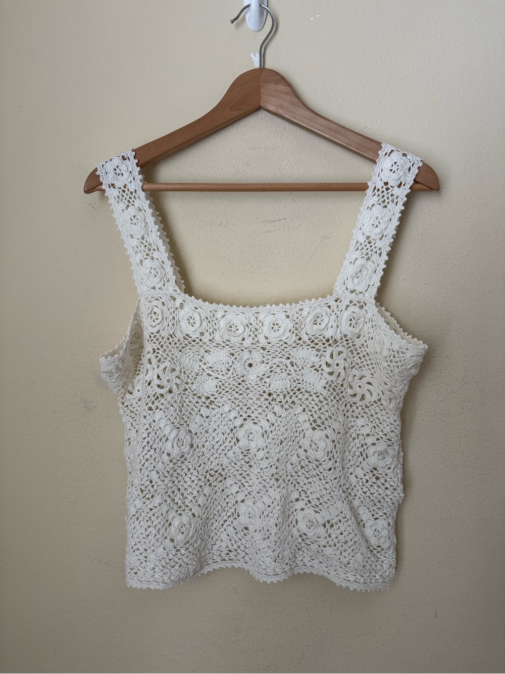 Doen Edwina Top Crochet Pearl Large